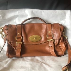 Mulberry Leather Alexa Satchel